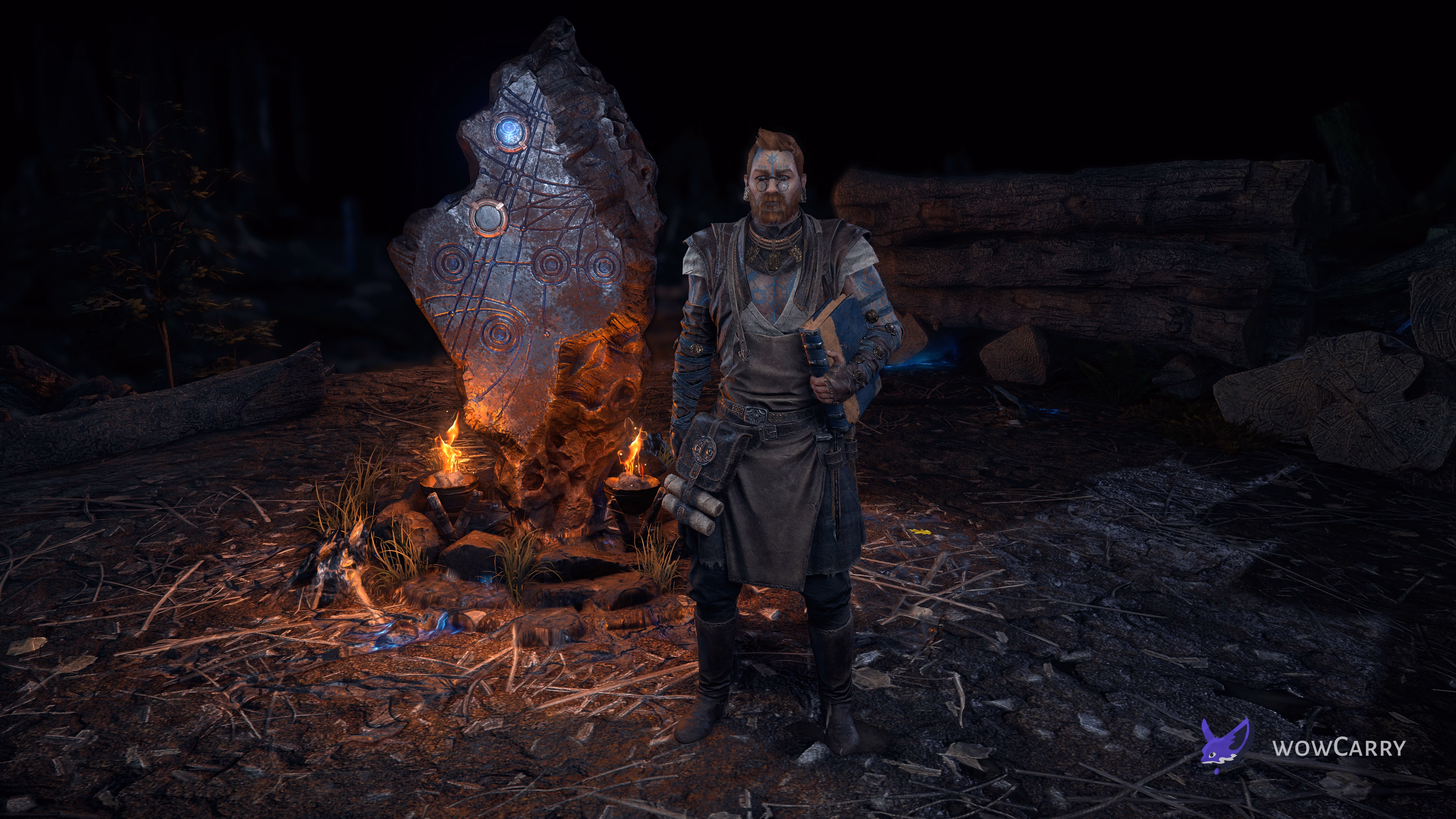 Path of Exile 2 Return of the Ancients Druid class atmospheric press art
